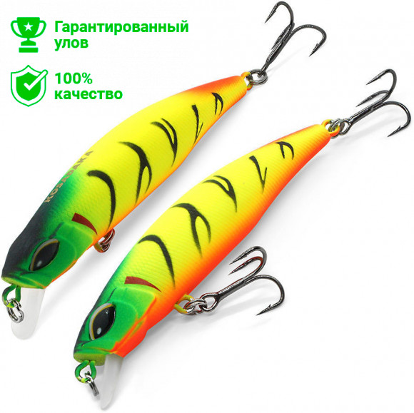 Воблер Kosadaka TIDE Minnow xs 75F плав., 75мм, 7.7г, 0.2-0.5м, цв.TT 