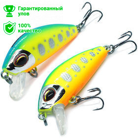 Воблер Kosadaka L-MINNOW xs 45F плав. , 45мм, 4.3г, 0.0-0.5м, цв.SNT