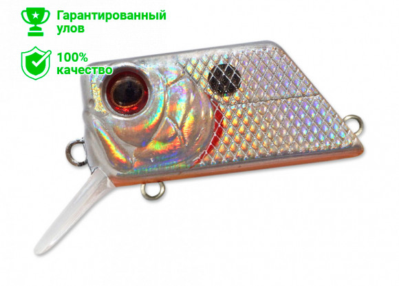 Воблер Kosadaka CUBIX плав., 35мм, 6.4г., 0.0-0.3м, цв.GT CbxxS35F-GT CbxxS35F-GT