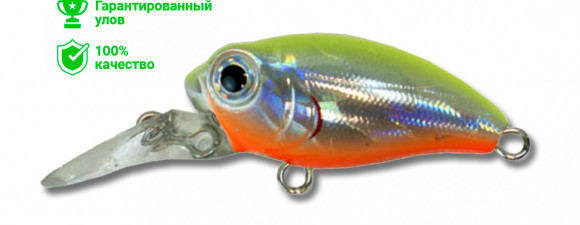 Воблер Kosadaka ROGER Dive плав., 32мм, 2,80г, 1,5-1,8м, цв.LME
