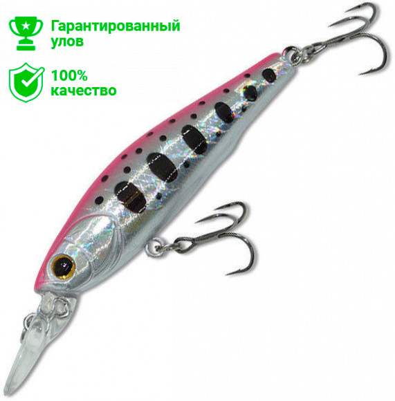 Воблер Kosadaka LEX xs 55F плав., 55мм, 4.3г, 1.0-1.8м, цв.NTC