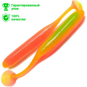 Виброхвост Kosadaka KOLBASO 100, 4шт., цвет AGS Виброхвост Kosadaka KOLBASO 100, 4шт., цвет AGS