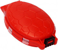 Коробка-раскладушка Kosadaka "Черепеха" TB-S15-R, 10*6.5*2см для мелочей, красная