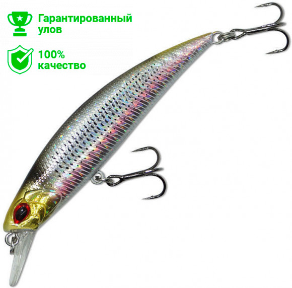 Воблер Kosadaka Nota minnow xs 70F плав., 70мм, 4г, 0.4-1.0м, цв.GTD
