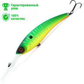 Воблер Kosadaka TROL DD 150F плав., 150мм, 65г, 5-10м, цв.MHT Воблер Kosadaka TROL DD 150F плав., 150мм, 65г, 5-10м, цв.MHT