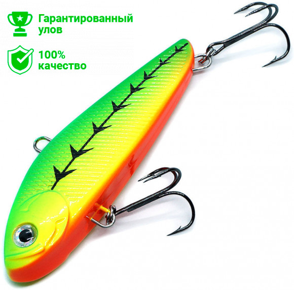 Воблер виб Kosadaka ION VIB 75S, 75мм, 18г, цв. RVX