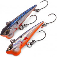 Воблер виб Kosadaka Shine Ride 45SS, тонущ., 45мм, 3.6г, цв.GTC