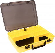 Коробка-чемодан Kosadaka TB-S45-Y, 39*27*8см для приманок и снастей, регулируемый, жёлтый