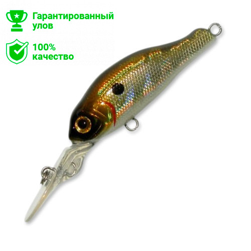Воблер Kosadaka MARU XL плав., 45мм, 4.3г., 0.5-1.5м, цв.GTR MaruxL45F-GTR MaruxL45F-GTR