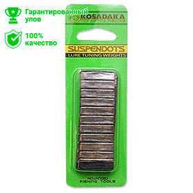 Свинцовые наклейки для воблеров, полоски Suspendots (1 шт) Kosadaka