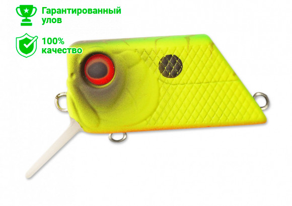 Воблер Kosadaka CUBIX плав., 35мм, 6.4г., 0.0-0.3м, цв.MHT CbxxS35F-MHT CbxxS35F-MHT