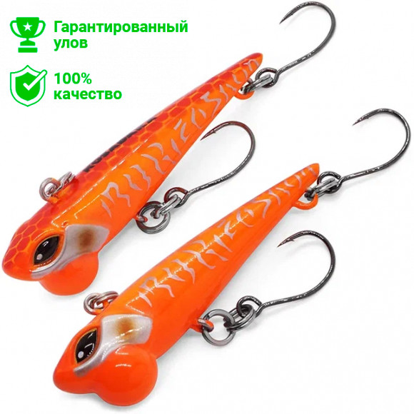 Воблер виб Kosadaka Shine Ride 45SS, тонущ., 45мм, 3.6г, цв.MRK