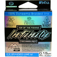 Леска плетен. зимняя Kosadaka "INFINITY" прозр. 0,10мм 45м