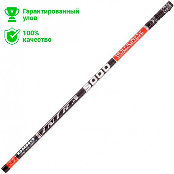 Удилище телескопич. "INTRA" Bolognese 4м / до 30г, с кольцами (Kosadaka)