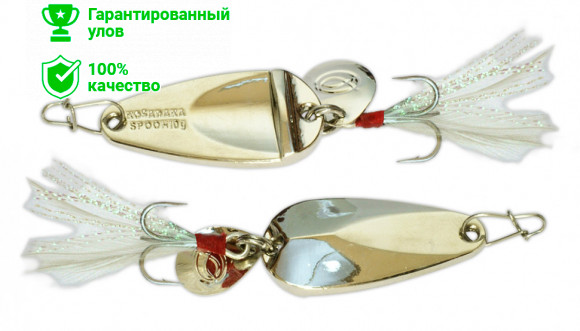 Блесна Kosadaka CLOGS, 28мм, 5г., Silver CLS-05S CLS-05S