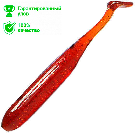 Виброхвост Kosadaka KOLBASO 100, 4шт., цвет MOS