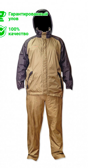 Костюм KOSADAKA MARKSMAN OB дождевик: куртка, брюки, олив. черн., разм. 2XL