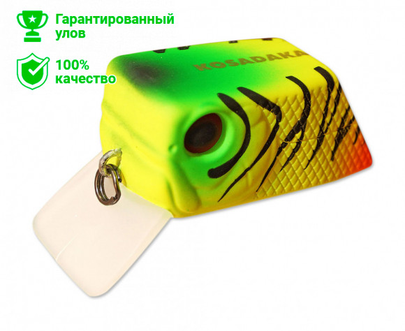 Воблер Kosadaka CUBIX плав., 35мм, 6.4г., 0.0-0.3м, цв.TT CbxxS35F-TT CbxxS35F-TT