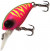 Воблер Kosadaka ROGER Dive плав., 32мм, 2,80г, 1,5-1,8м, цв.ROS