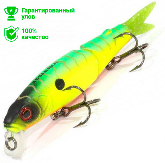 Воблер Kosadaka CORD-R XS 90F плав., 90мм, 7.75г., 0-0.3м, цв.MHT