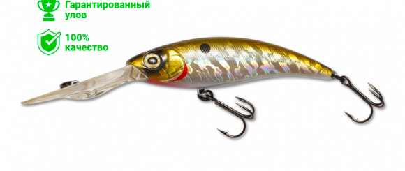 Воблер Kosadaka TROL DD 120F плав., 120мм, 36г., 5.5-7.5м, цв.GTR
