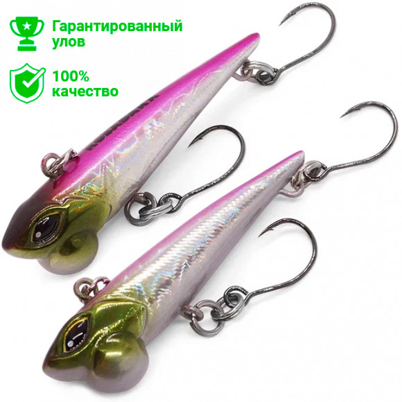 Воблер виб Kosadaka Shine Ride 45SS, тонущ., 45мм, 3.6г, цв.ROK