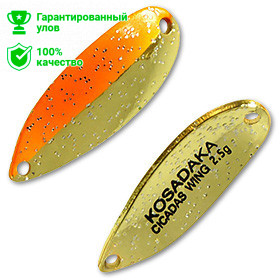 Блесна Kosadaka Trout Police CICADAS WING 2.5g, 29mm, цвет I35 Блесна Kosadaka Trout Police CICADAS WING 2.5g, 29mm, цвет I35