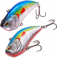 Воблер виб Kosadaka BENT Vib 50S тон., 50мм, 12г, цв.BAK