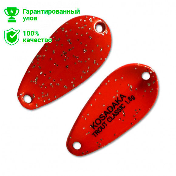 Блесна Kosadaka Trout Police TROUT CLASSIC 1.8g, 23mm, цвет C76
