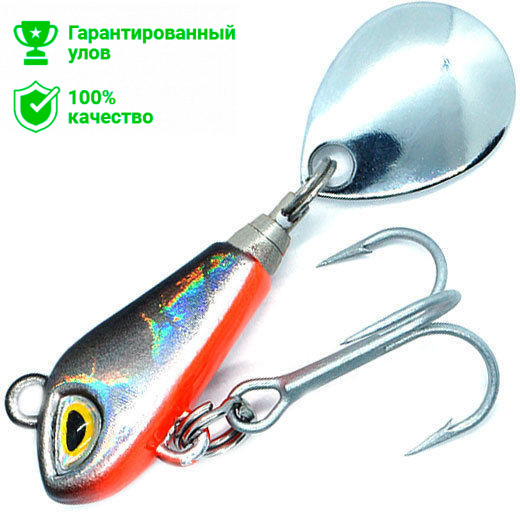 Джиг-спиннер Kosadaka FISH DARTS FS3-30 40mm, 30g, цвет HBLO