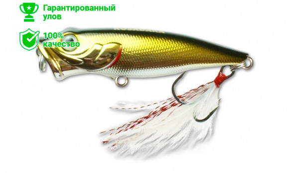 Воблер Kosadaka NEXT popper 65 поверхн., 65мм, 6.1г, цв.CNT