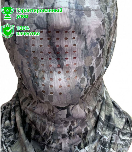 Маска бафф ICE SILK SUNBLOCK, UV защита, цв. Snake