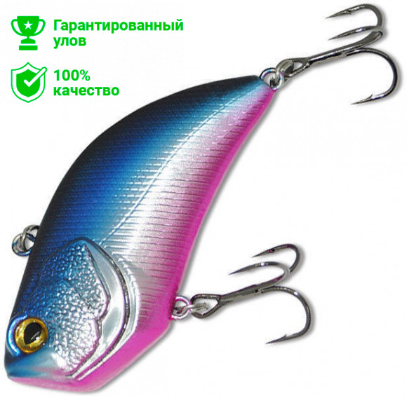 Воблер виб Kosadaka BENT Vib 50S тон., 50мм, 12г, цв.BR