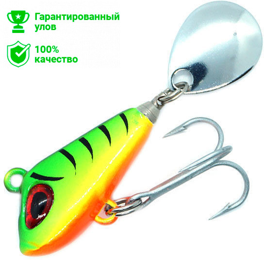 Джиг-спиннер Kosadaka FISH DARTS FS3-30 40mm, 30g, цвет MHT