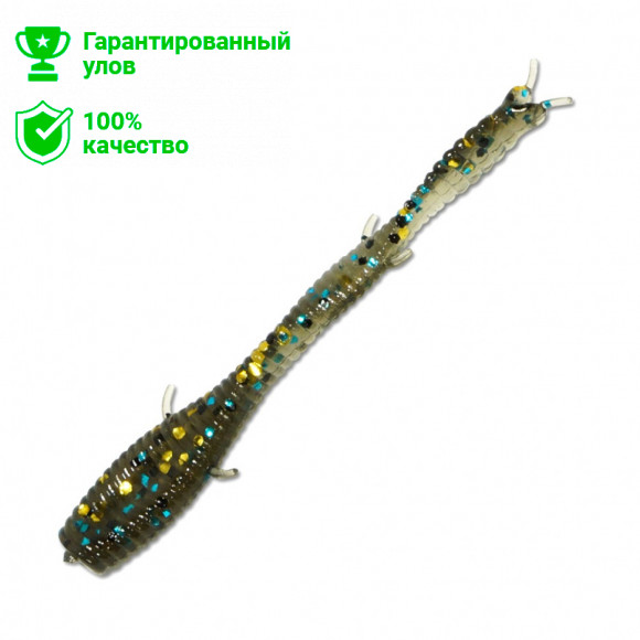Мягкая приманка Kosadaka T-Liner Worm 55мм, цв. DS (15шт.)