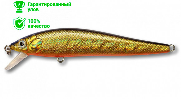 Воблер Kosadaka Зеленый китаец / The Legend XS 90F плав., 90мм, 11.0г., 0.3-1.2м, цв.HGBL