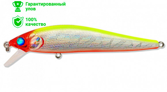 Воблер Kosadaka Зеленый китаец / The Legend XS 90F плав., 90мм, 11.0г., 0.3-1.2м, цв.LME