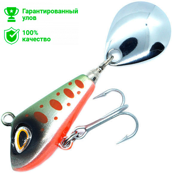 Джиг-спиннер Kosadaka FISH DARTS FS3-30 40mm, 30g, цвет SOP