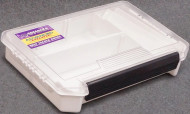 Коробка Kosadaka TB-S38-WH для приманок, 3 секции, белая 