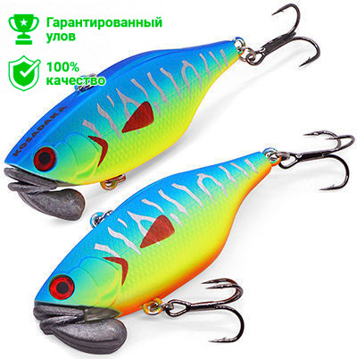 Воблер виб Kosadaka Trigon TN 60S, тонущ., 60мм, 19г, цв.REV
