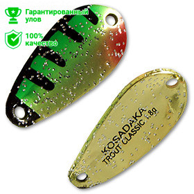 Блесна Kosadaka Trout Police TROUT CLASSIC 1.8g, 23mm, цвет J49 Блесна Kosadaka Trout Police TROUT CLASSIC 1.8g, 23mm, цвет J49