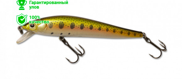 Воблер Kosadaka Зеленый китаец / The Legend XS 90F плав., 90мм, 11.0г., 0.3-1.2м, цв.NT