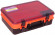 Чемодан Kosadaka TB-S46-R для приманок и снастей, двухъярусный, регулируемый, красный 