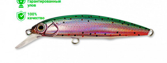 Воблер Kosadaka DECOY XS 75F плав., 75мм, 8.3г, 0.1-0.4м, цв.TR