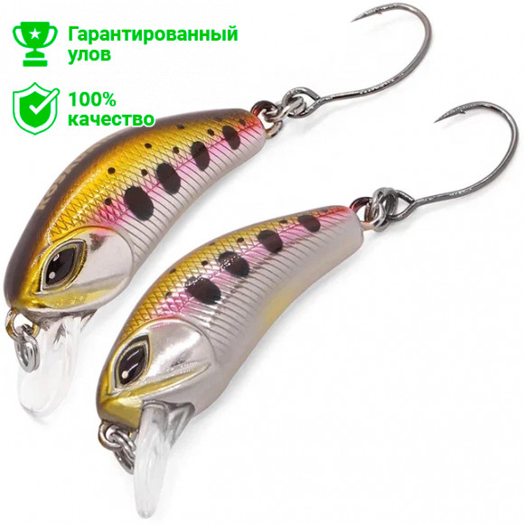 Воблер Kosadaka Dahlia 30F, плав., 30мм, 2.4г, 0.1-0.3м, цв.NCR