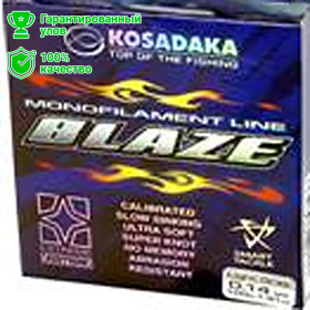 Леска Kosadaka "BLAZE" 0,30мм 100м (10шт.)
