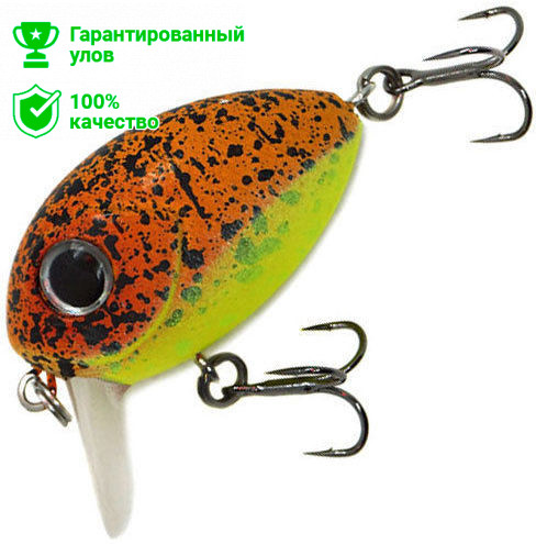 Воблер Kosadaka PUM xs 30F плав., 30мм, 4.2г, 0.1-0.3м, цв.OBK