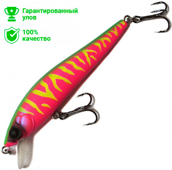 Воблер Kosadaka Зеленый китаец / The Legend XS 90F плав., 90мм, 11.0г., 0.3-1.2м, цв.ROS