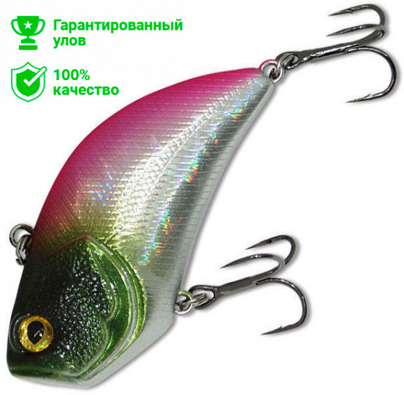 Воблер виб Kosadaka BENT Vib 50S тон., 50мм, 12г, цв.ROK