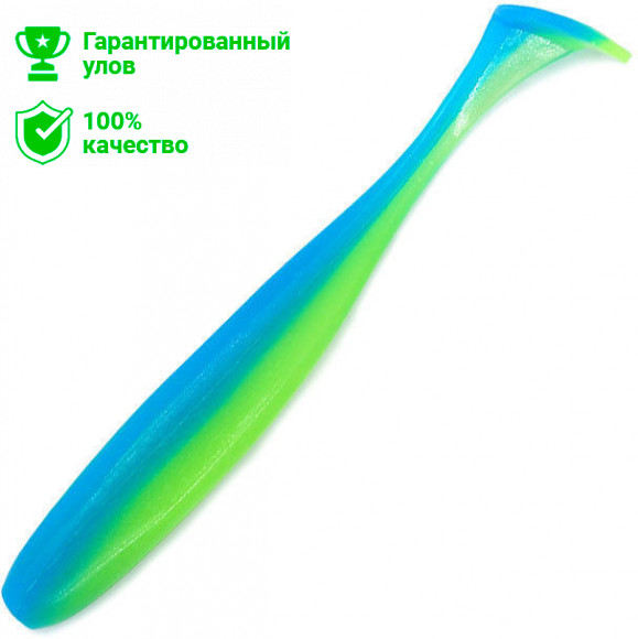 Виброхвост Kosadaka WAVE SHINER 75, 9шт., цвет BLS